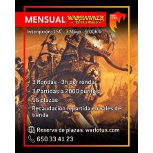 [TOW] Torneo The Old World - 3 mayo 2026