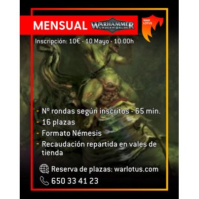 [WHU] Mensual Underworlds - 10 de Mayo