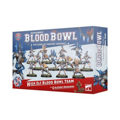 Blood Bowl - Equipo Altos Elfos Dragones de Caledo