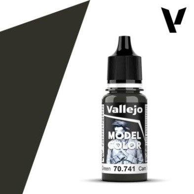 Model Color - Camuflaje Verde Negro