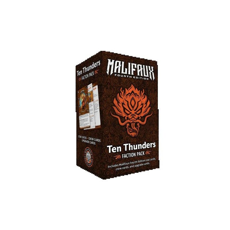 Malifaux - Cartas de Facción Ten Thunder