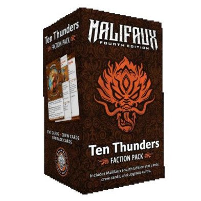 Malifaux - Cartas de Facción Ten Thunder