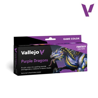 Game Color Set - Purple Dragons