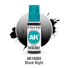 Acrylic Washes - Black Night