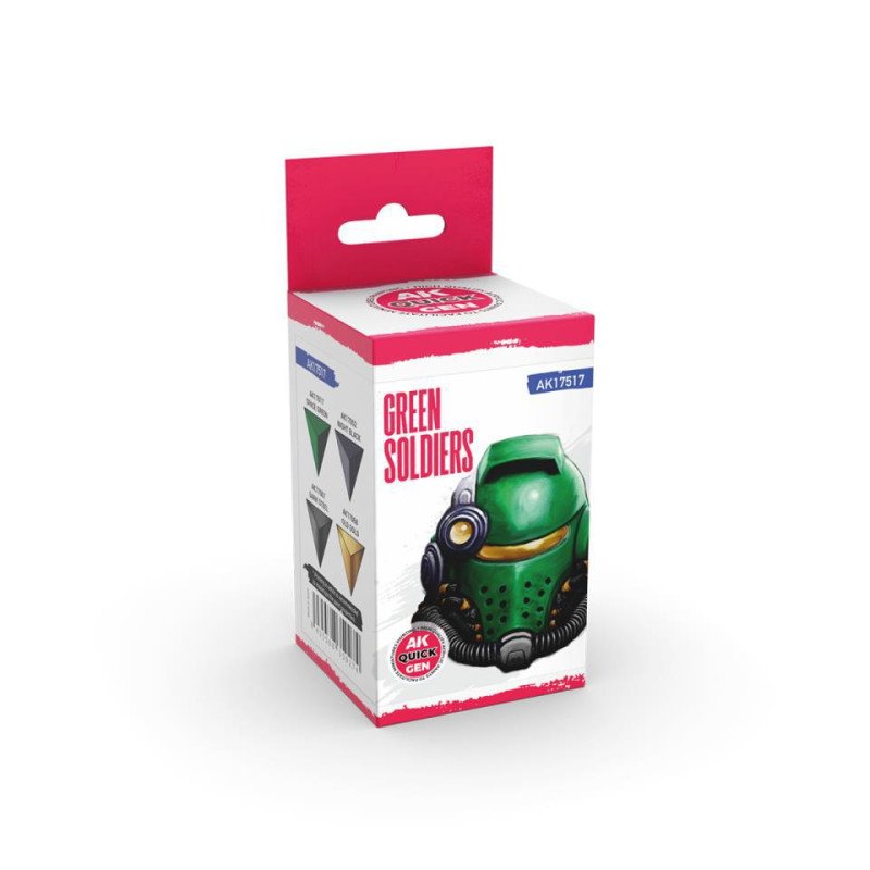AK Quick Gen Set - Green soldiers
