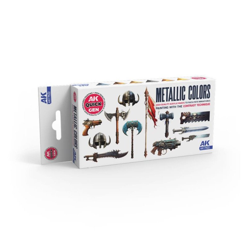 AK Quick Gen Set - Metallic Colors