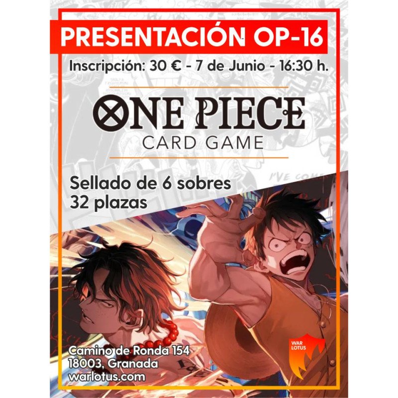 [OP-TCG] Presentación OP-16 - One Piece