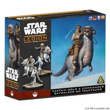 Star Wars Legion - Han Solo & Luke Skywalker on Ta