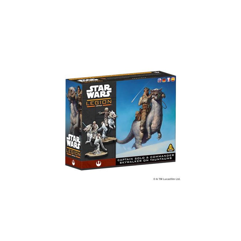 Star Wars Legion - Han Solo & Luke Skywalker on Ta