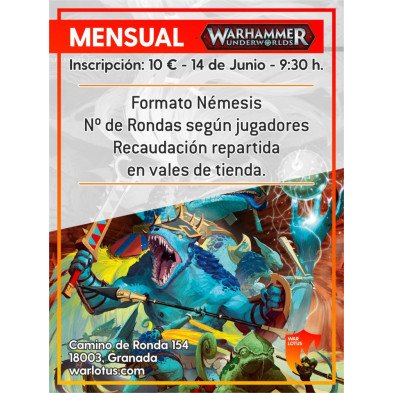 [WHU] Mensual Underworlds - 14 de Junio