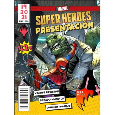 [MTG] Presentación Marvel super heroes