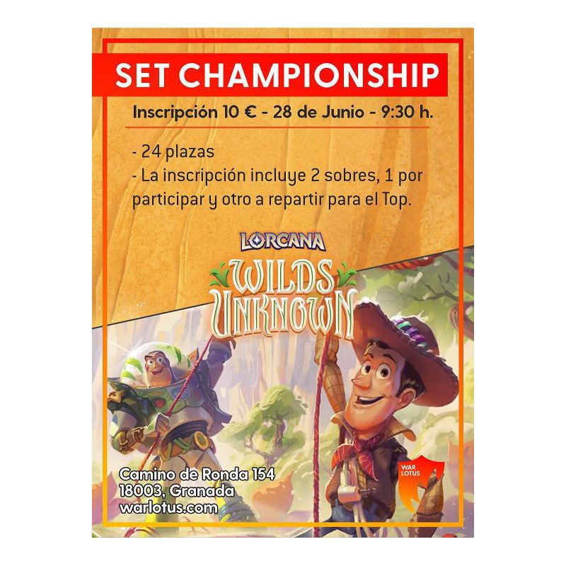 Set Championship Lorcana - Wilds Unknown
