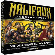 Malifaux 4ª - Viktoria Chambers  Twin Blades