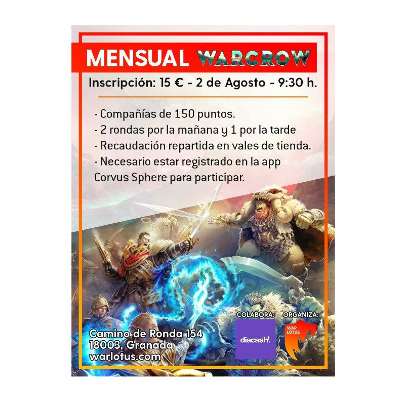 Torneo Warcrow 02 agosto