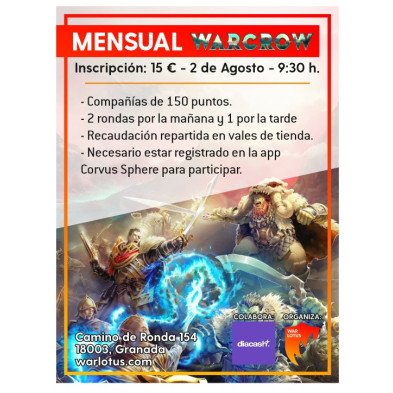 Torneo Warcrow 02 agosto