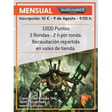 [40K] 1000 puntos 9 de agosto
