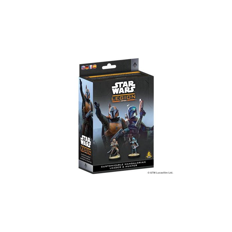 SW Legion - Customizable Mandalorian Leader& Hunt