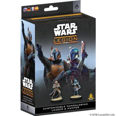 SW Legion - Customizable Mandalorian Leader& Hunt