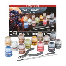 Warhammer 40K - Kit de Pintura y Herramientas