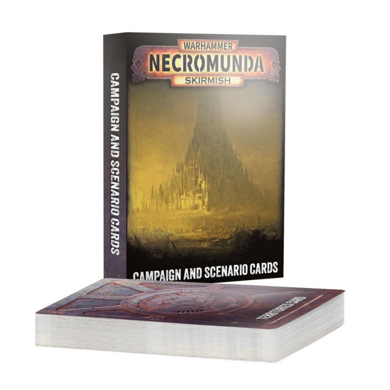 Skirmish Campaign and Scenario Cards  Inglés 