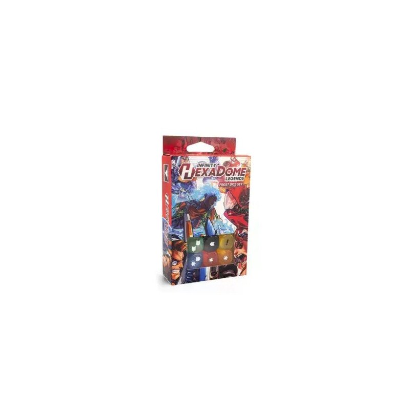Infinity HexaDome Legends Frost Dice Set