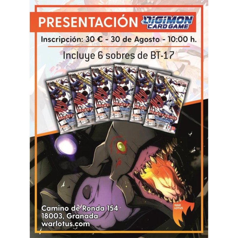 [DIG-TCG] Presentación BT-17 - 6 de Septiembre