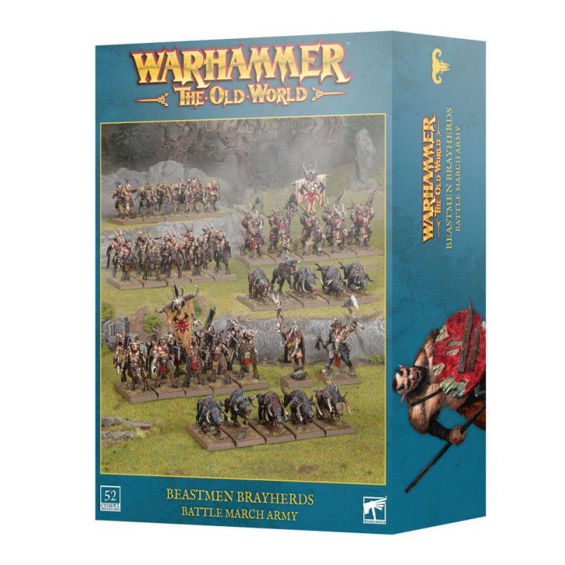 Hombres bestia - Battle march army