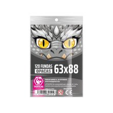 Fundas Dragón gris 63x88mm