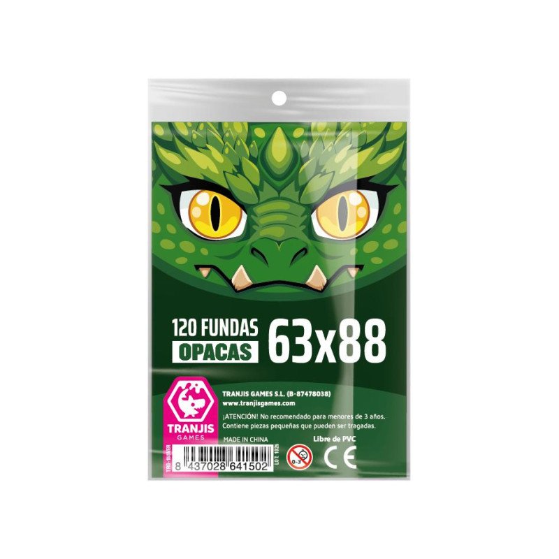 Fundas Dragón gris 63x88mm