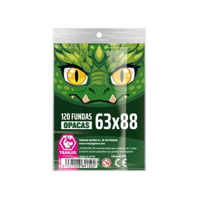 Fundas Dragón gris 63x88mm