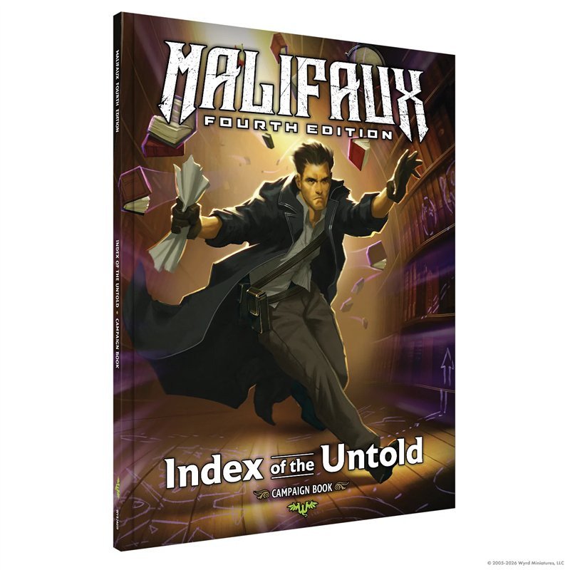 Malifaux 4ª - Index of the Untold Campaign Book