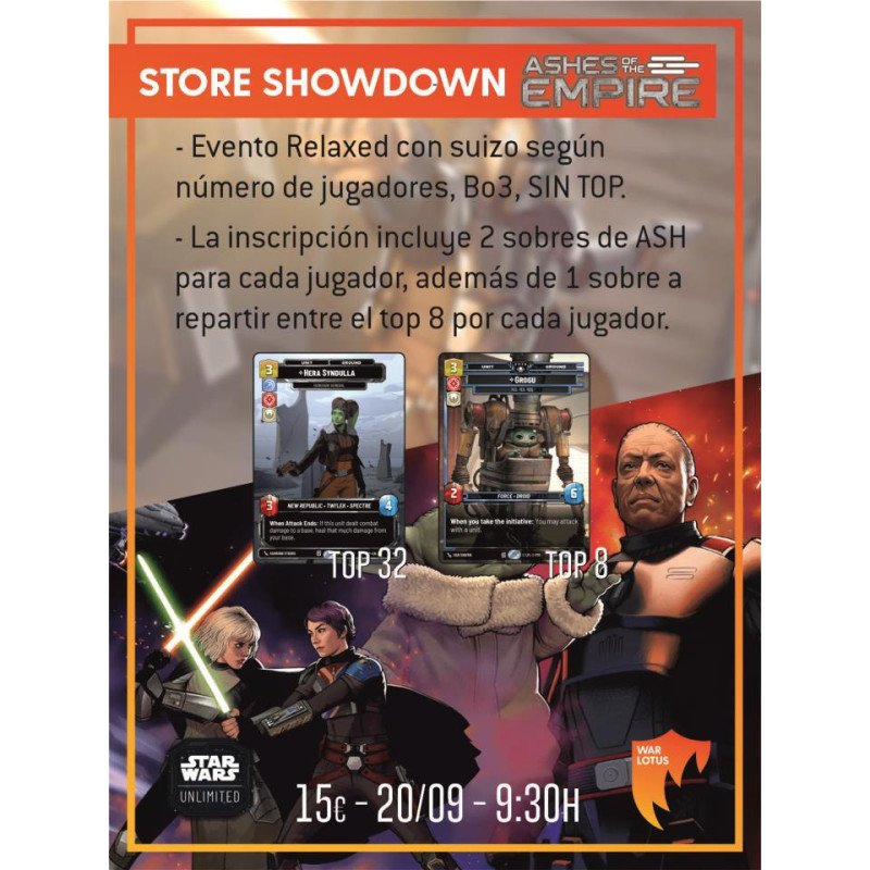 [SWU] Store Showdown - 20 de septiembre