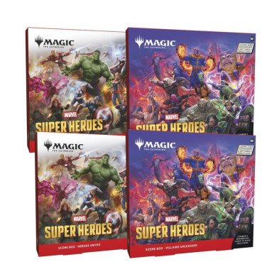 Marvel Super Heroes Scene Box  Ing 