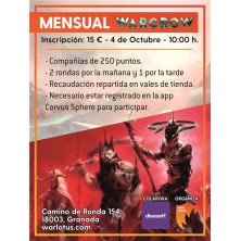 [WRW] Mensual Warcrow - 4 de octubre 2026