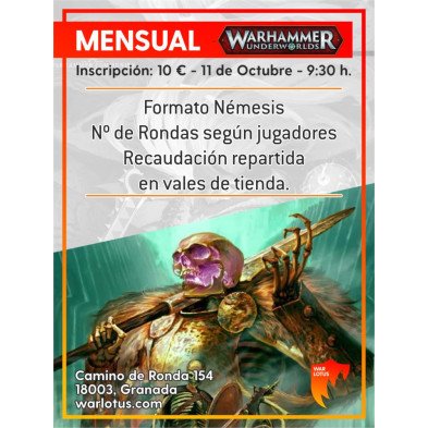 [WHU] Warhammer Underworlds - 11 de octubre