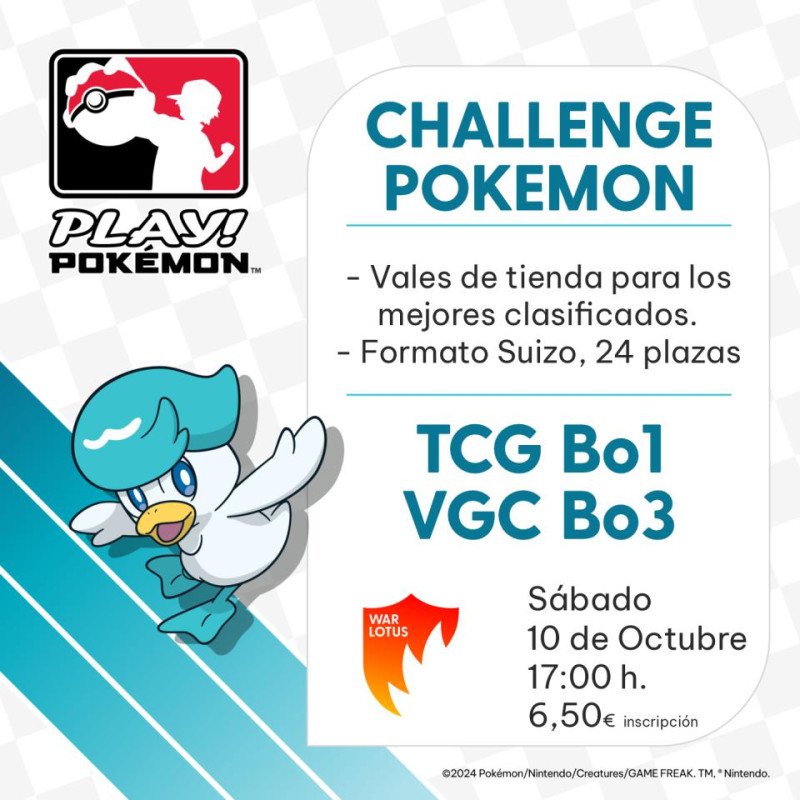 [POK] Challenge Pokemon - 10 de octubre