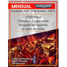 [40K] Warhammer 40K - 1000 Puntos 11 de octubre