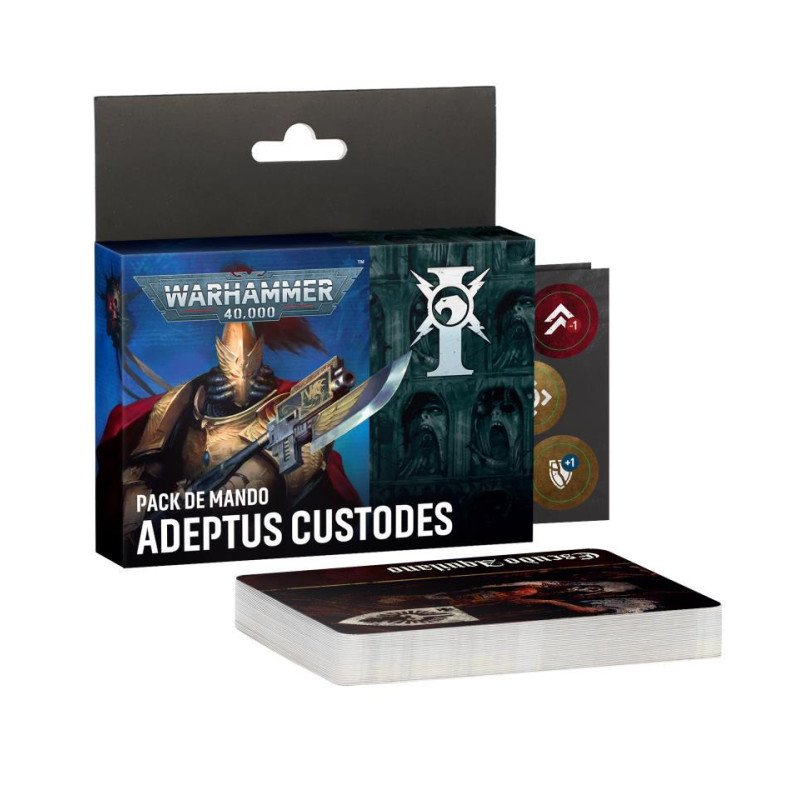 Adeptus Custodes - Pack de Mando  Esp 