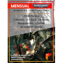  [40K] Torneo 2000 puntos - 25 Octubre 2026