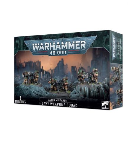 Astra Militarum - Escuadra de Armas Pesadas