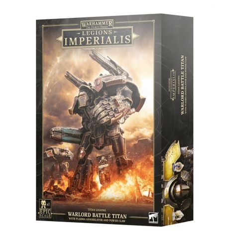 Titan Legions - Warlord Titan con Power Claw y Pla