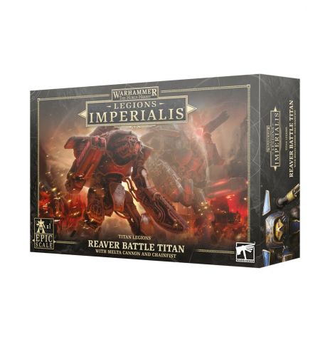 Titan Legions - Titan Reaver con Cañón de Fus