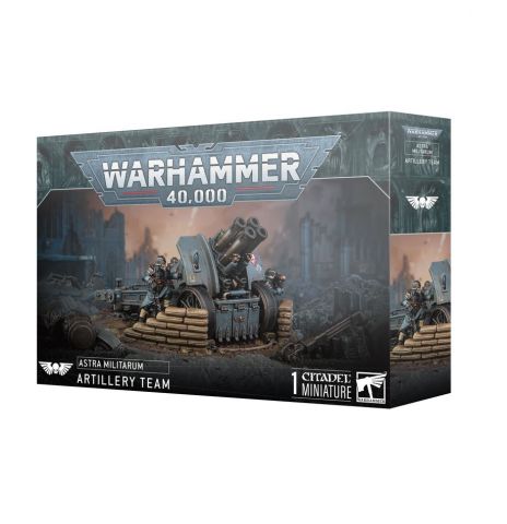 Astra Militarum - Dotación de artilleria de campañ