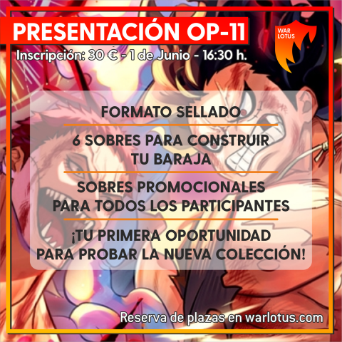 [OP-TCG] Presentación OP-11 - One Piece
