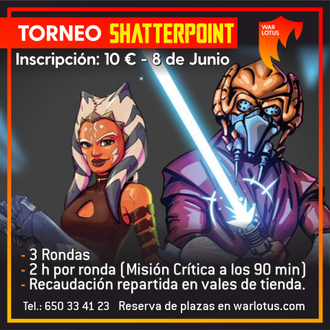 Torneo Shatterpoint - 8 de Junio
