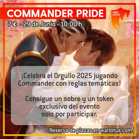 [MTG] Commander Pride - 29 de Junio