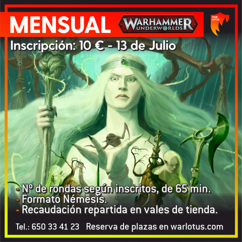 [WHU] Mensual Underworlds - 13 de Julio