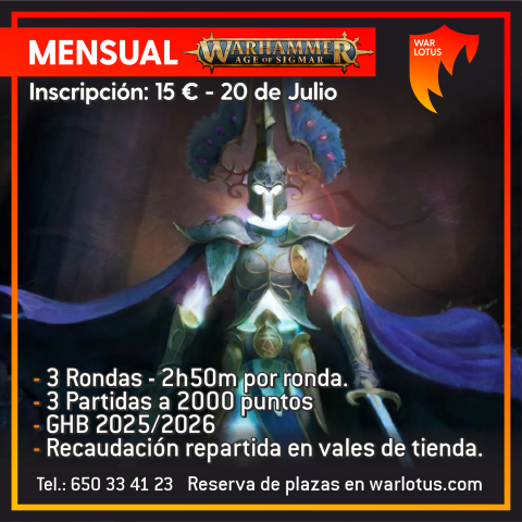 [AOS] Torneo Mensual - 20 Julio 2025