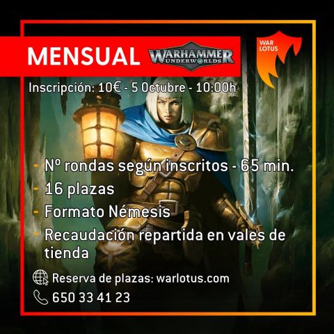[WHU] Mensual Underworlds - 5 de Octubre