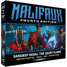 Malifaux 4ª - Sandeep Desai, the quiet flame
